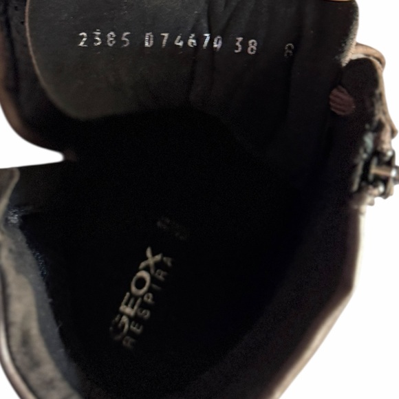 GEOX Brown wedge boot size 38 = 8 - Picture 6 of 7